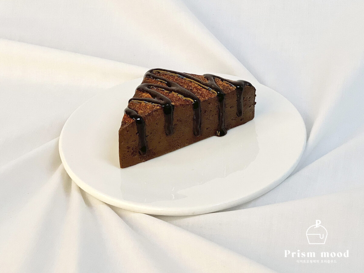 초코 브라우니 모형