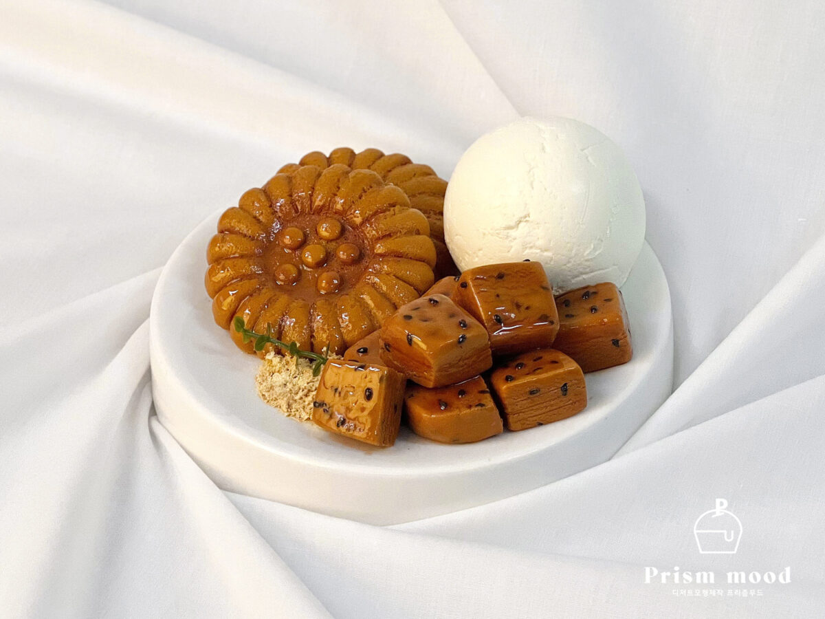 약과 아이스크림 모형