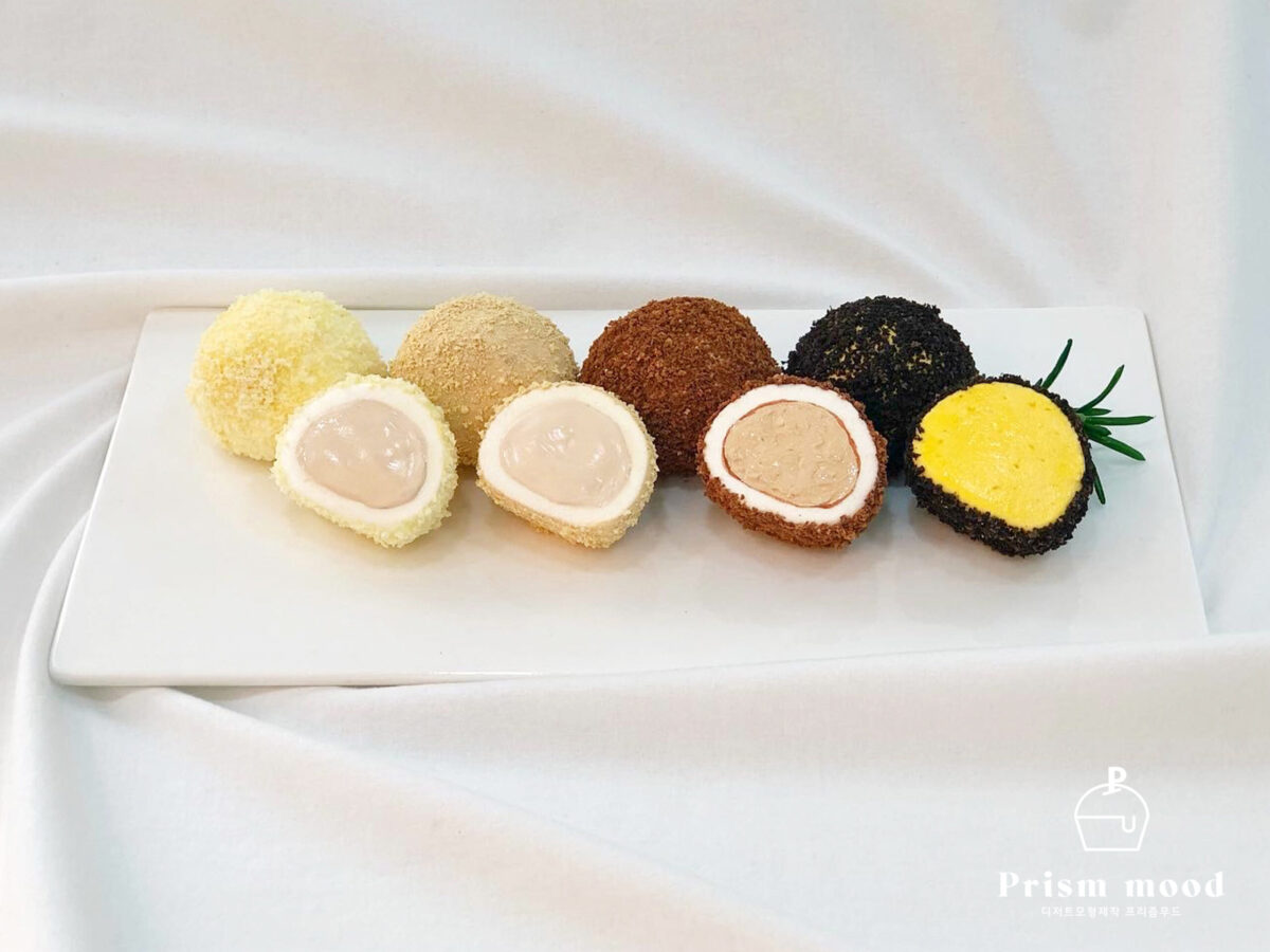 인절미 찹쌀떡 모형