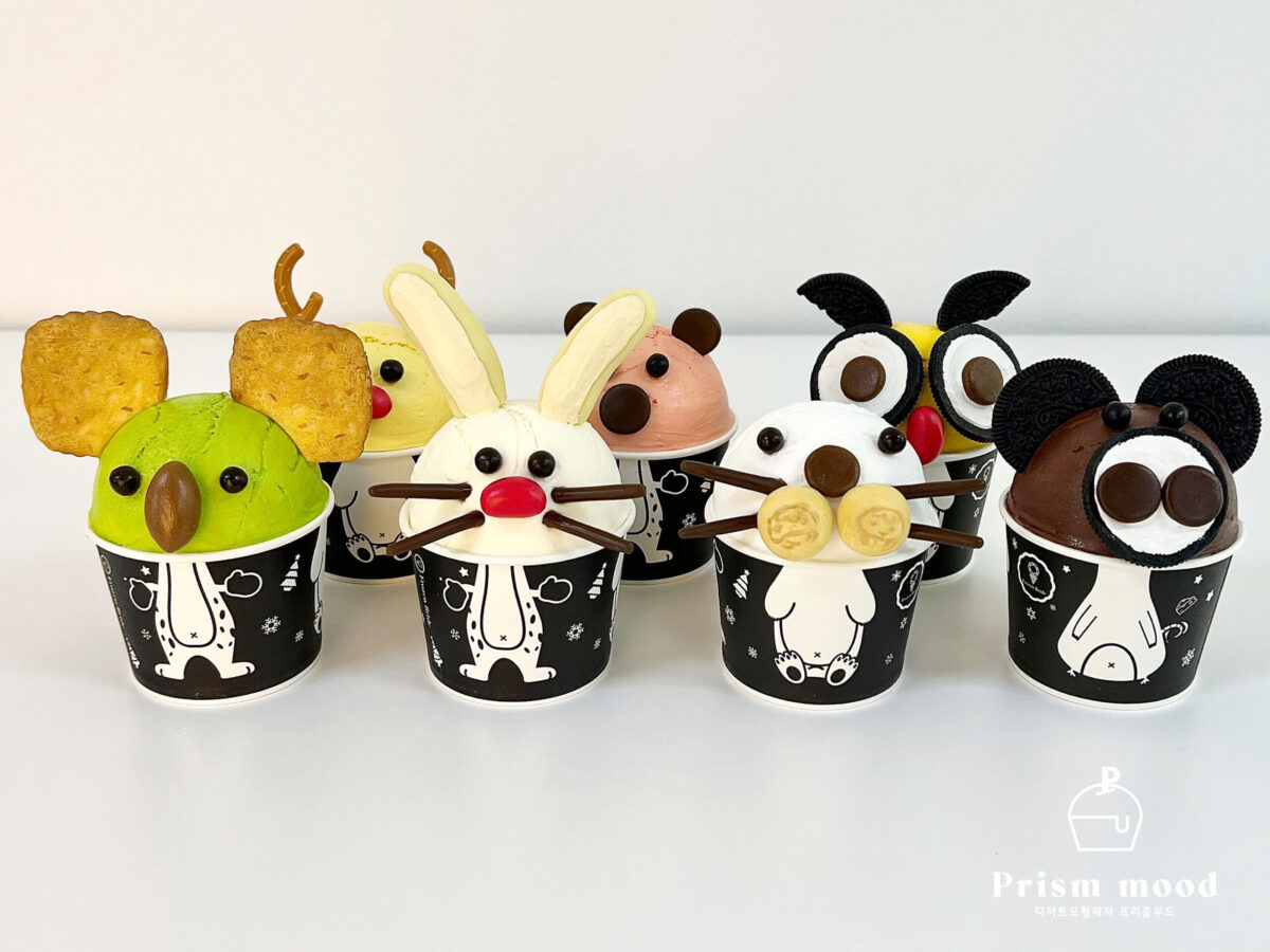 쿠키 젤라또 모형