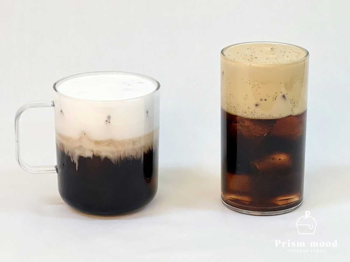 크림커피 샤케라토 음료 모형