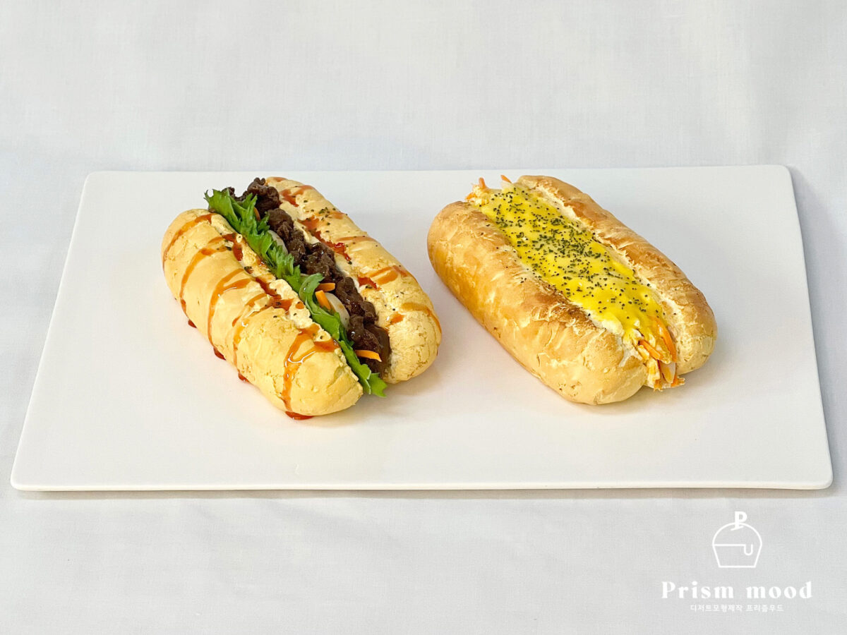 반미 바게트 샌드위치 모형