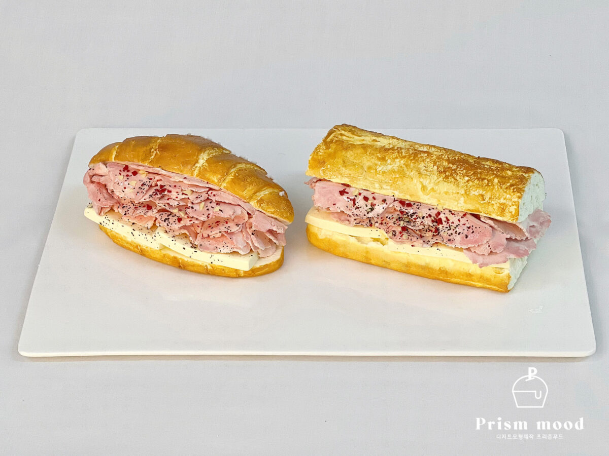 소금빵 바게트 잠봉뵈르 모형