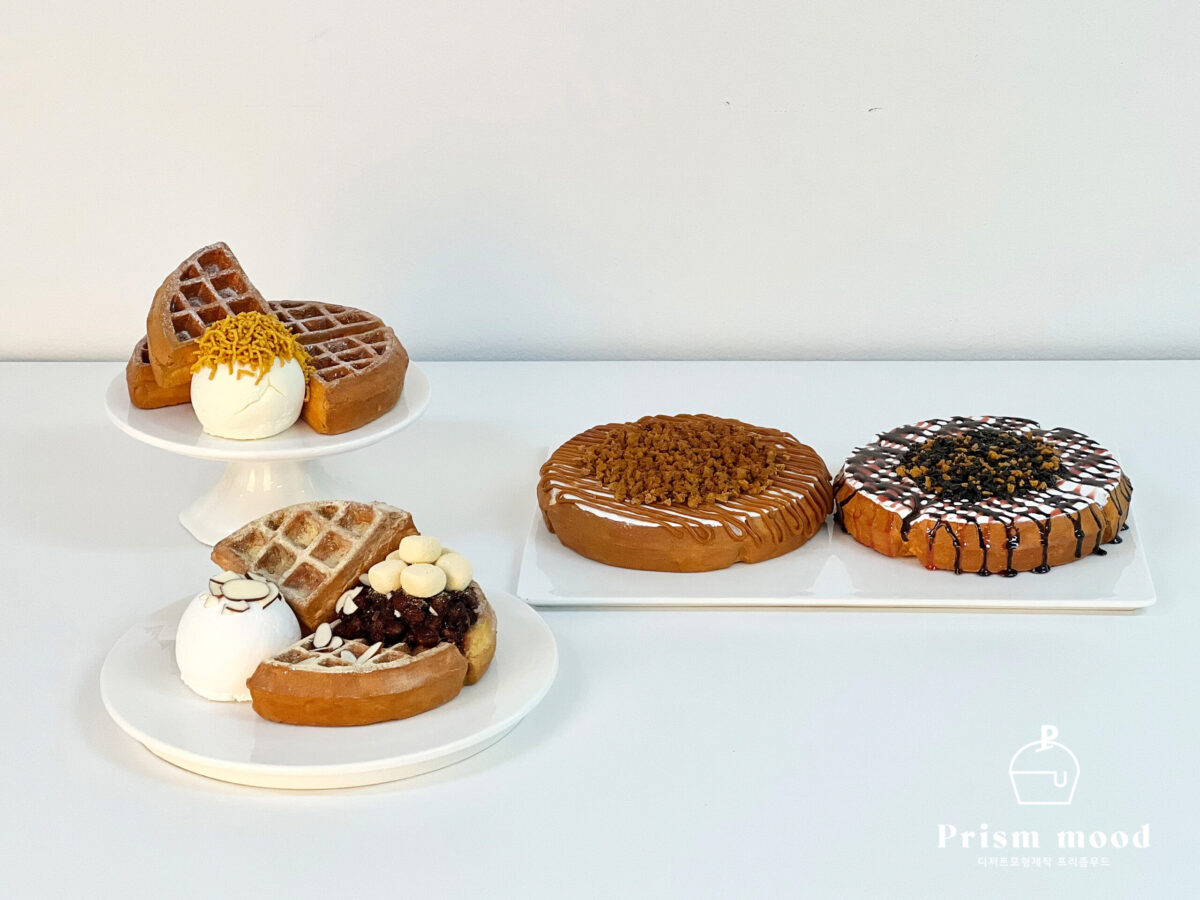 루토스 오레오 인절미 와플 모형