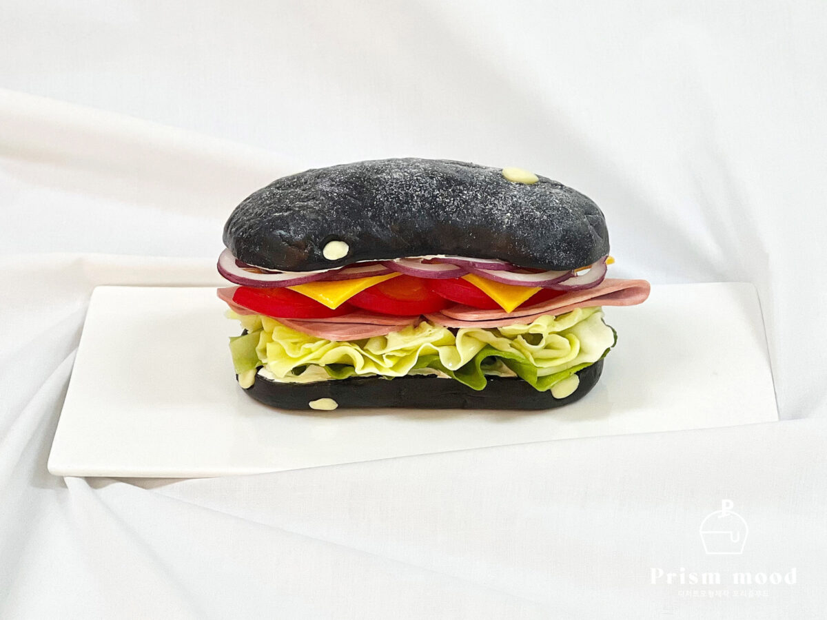 치아바타 샌드위치 모형