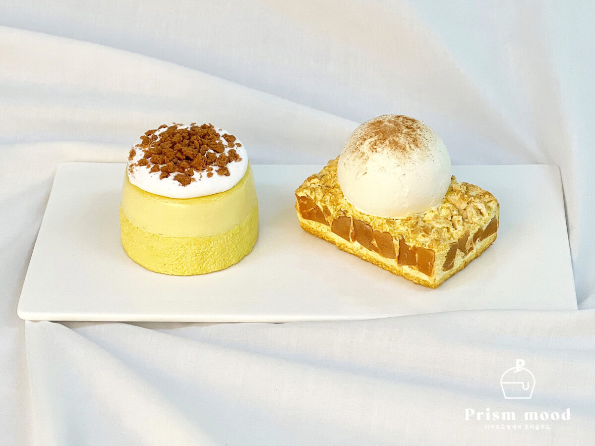 애플 크럼블 푸딩 모형