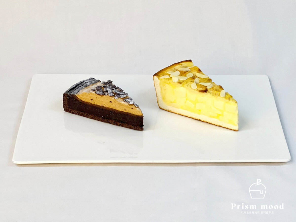 초코 타르트 애플파이 모형